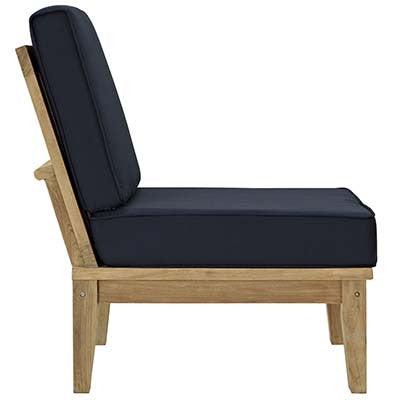 Marina Outdoor Patio Teak Middle Sofa - living-essentials