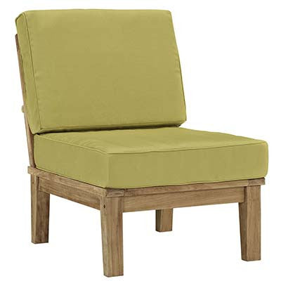 Marina Outdoor Patio Teak Middle Sofa - living-essentials