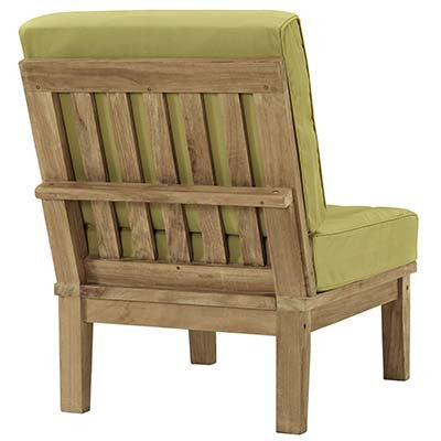 Marina Outdoor Patio Teak Middle Sofa - living-essentials