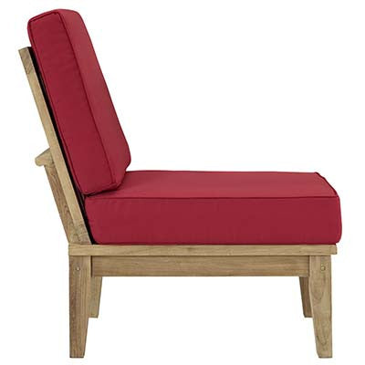 Marina Outdoor Patio Teak Middle Sofa - living-essentials