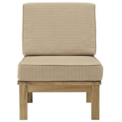 Marina Outdoor Patio Teak Middle Sofa - living-essentials