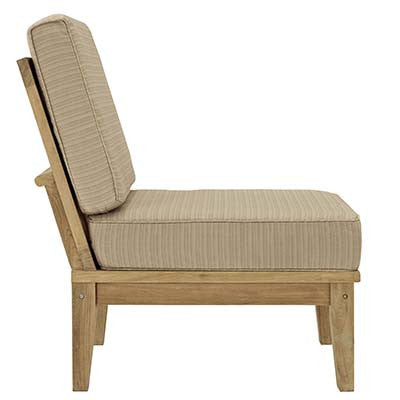 Marina Outdoor Patio Teak Middle Sofa - living-essentials