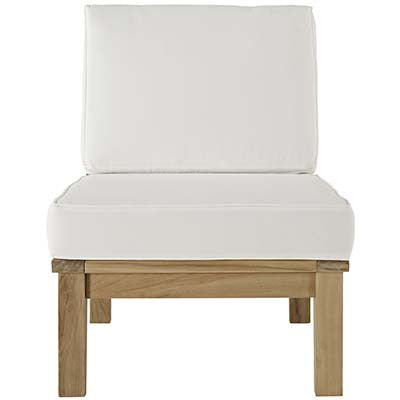 Marina Outdoor Patio Teak Middle Sofa - living-essentials