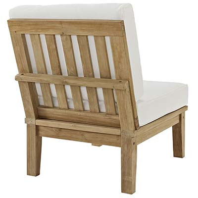 Marina Outdoor Patio Teak Middle Sofa - living-essentials