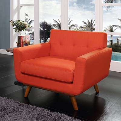 Labellery Upholstered Armchair - living-essentials