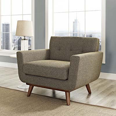 Labellery Upholstered Armchair - living-essentials