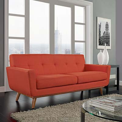Horizontained Upholstered Loveseat - living-essentials