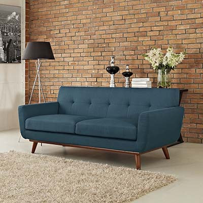 Horizontained Upholstered Loveseat - living-essentials