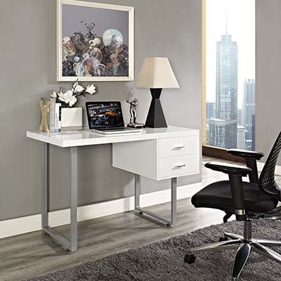 Angle Office Desk - living-essentials