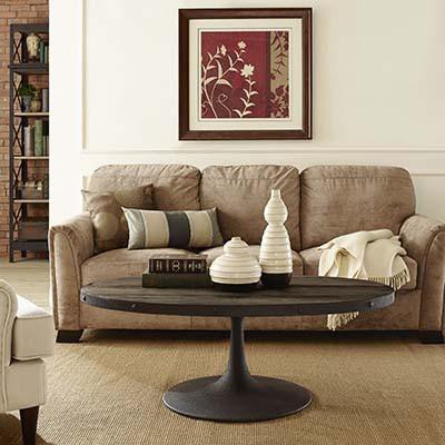 Ride Wood Top Coffee Table - living-essentials