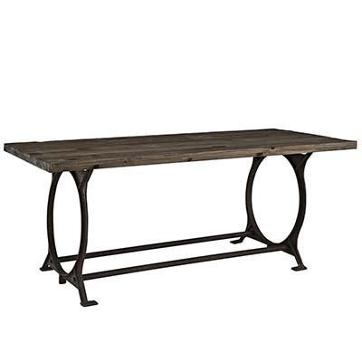 Rodriguel Wood Top Dining Table - living-essentials