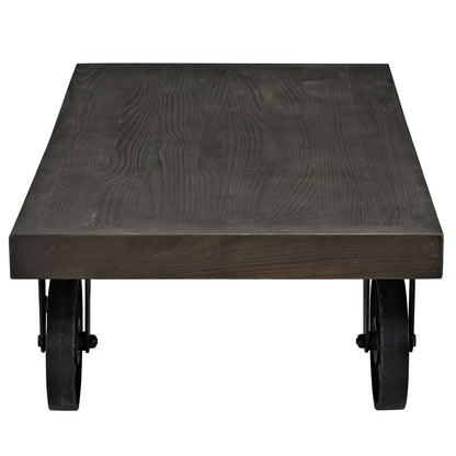 GARRISON WOOD TOP COFFEE TABLE - living-essentials