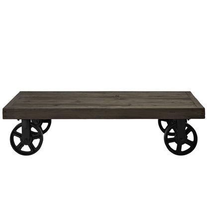 GARRISON WOOD TOP COFFEE TABLE - living-essentials