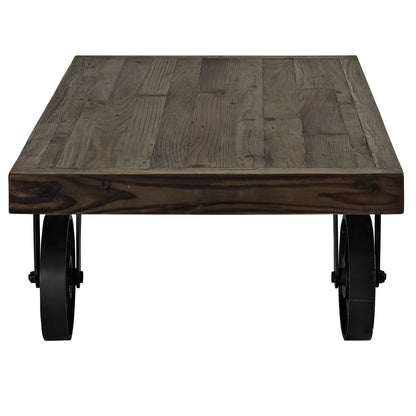 GARRISON WOOD TOP COFFEE TABLE - living-essentials