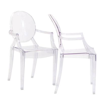 Ghost style Dining Armchair - living-essentials