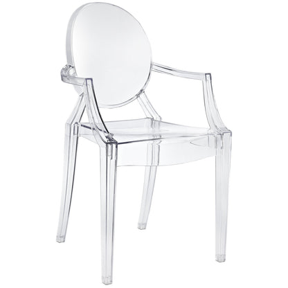 Ghost style Dining Armchair - living-essentials