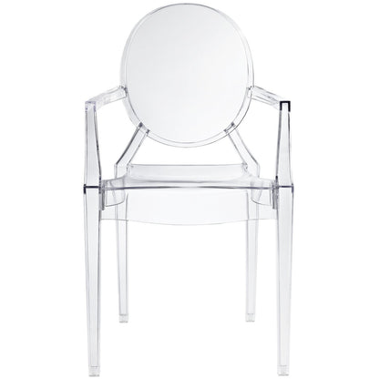 Ghost style Dining Armchair - living-essentials