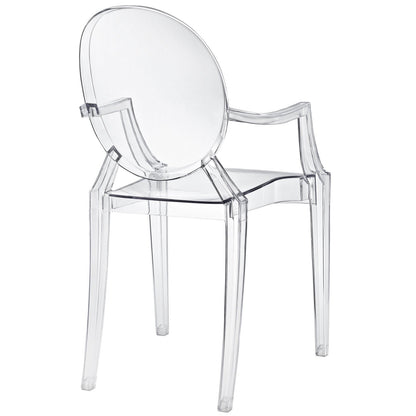 Ghost style Dining Armchair - living-essentials