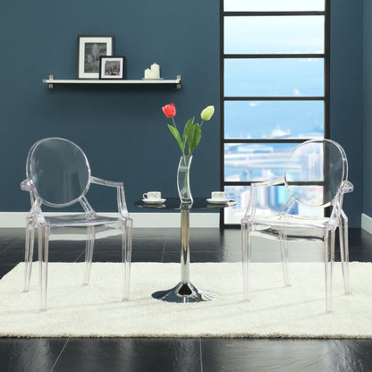 Ghost style Dining Armchair - living-essentials