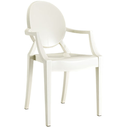 Ghost style Dining Armchair - living-essentials