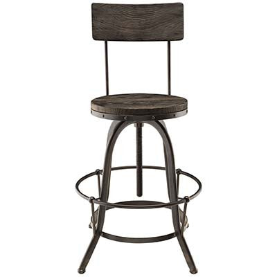 Hampions Wood Bar Stool - living-essentials