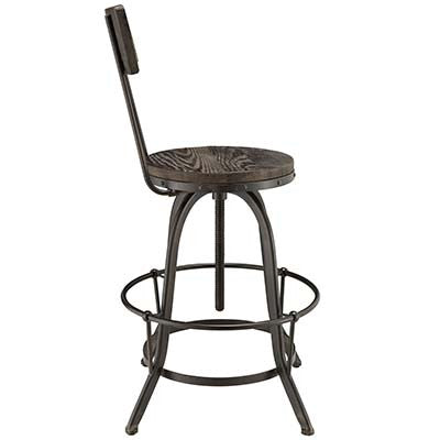 Hampions Wood Bar Stool - living-essentials