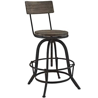 Hampions Wood Bar Stool - living-essentials