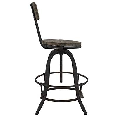 Hampions Wood Bar Stool - living-essentials
