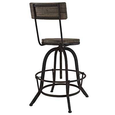 Hampions Wood Bar Stool - living-essentials