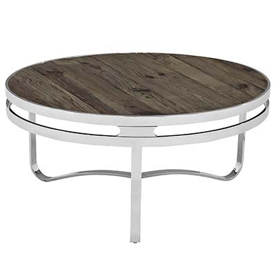 Arrangement Wood Top Coffee Table - living-essentials
