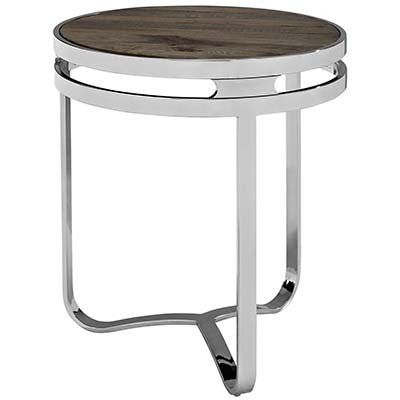Arrangement Wood Top Side Table - living-essentials