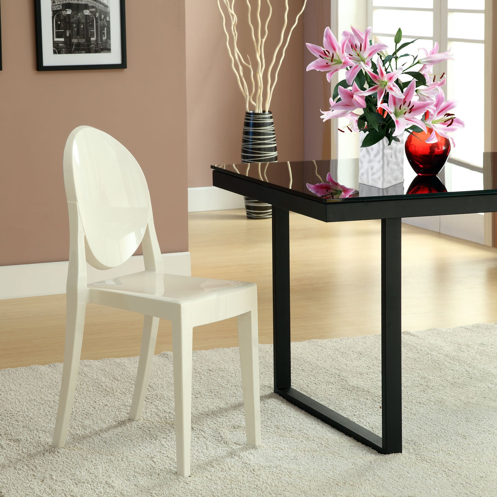 Modway ghost chair hot sale