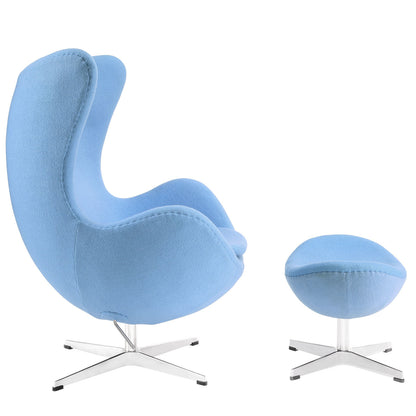 Egg Style Wool Chair - living-essentials