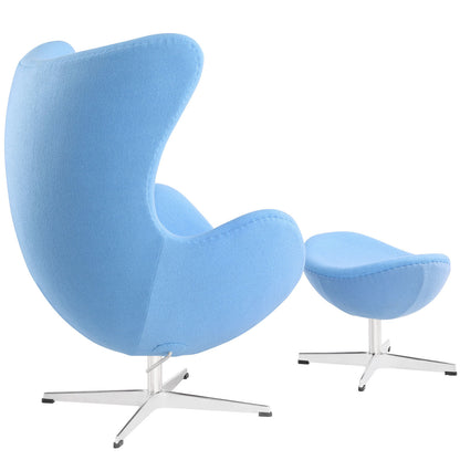 Egg Style Wool Chair - living-essentials