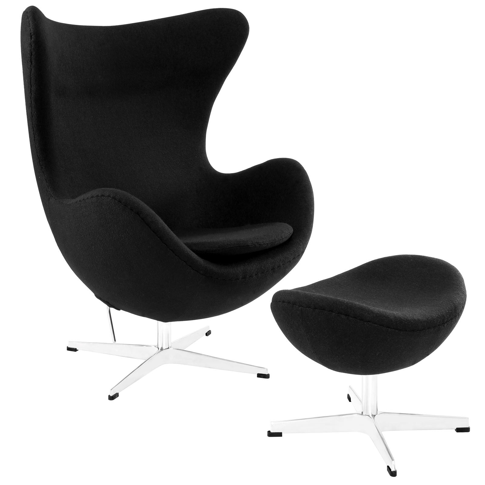 Egg Style Wool Chair - living-essentials