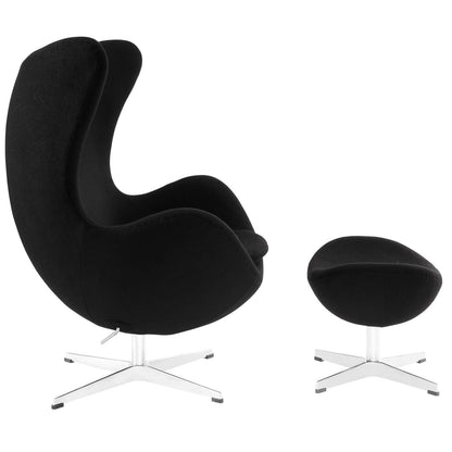 Egg Style Wool Chair - living-essentials