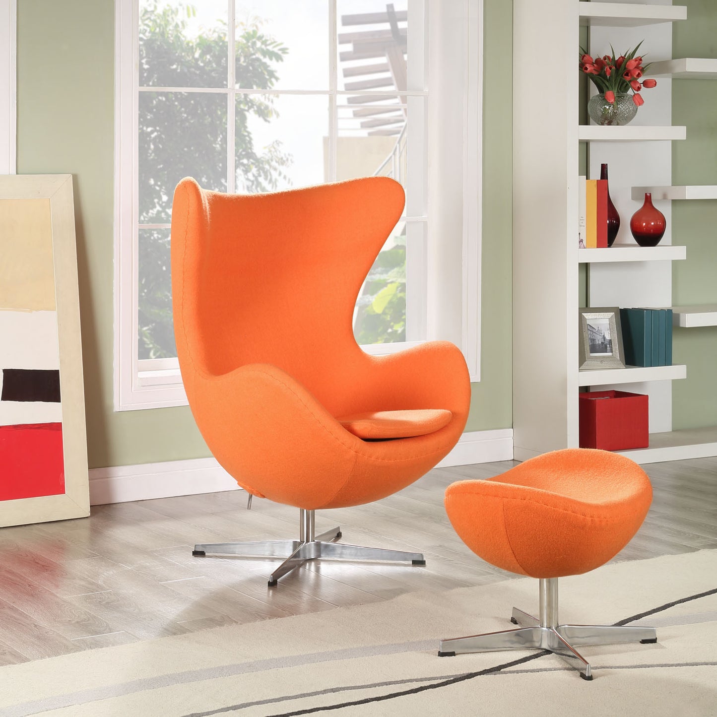 Egg Style Wool Chair - living-essentials