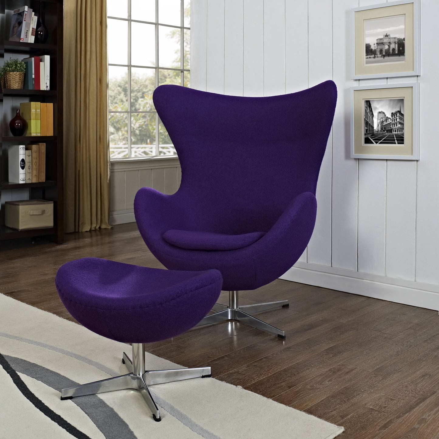 Egg Style Wool Chair - living-essentials