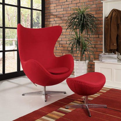 Egg Style Wool Chair - living-essentials