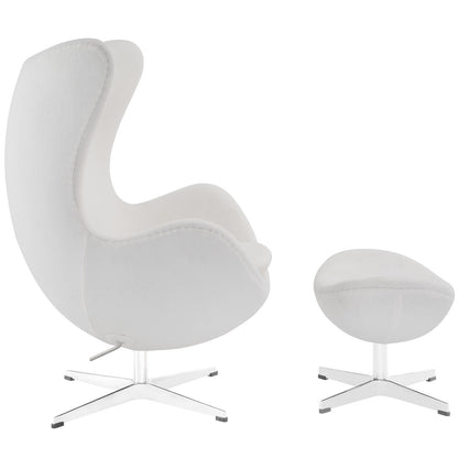 Egg Style Wool Chair - living-essentials