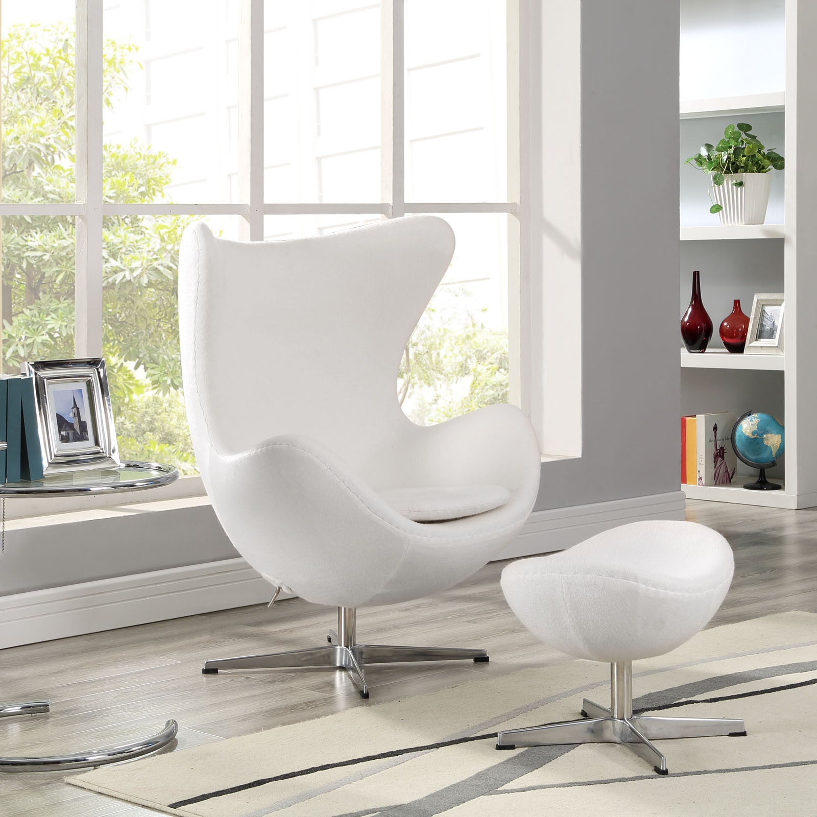 Egg Style Wool Chair - living-essentials