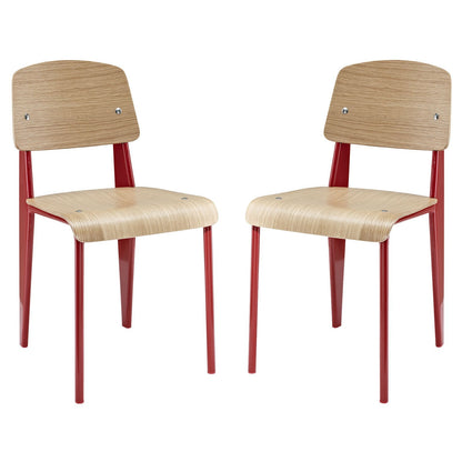 Shed Dining Side Chair Set of 2 - living-essentials