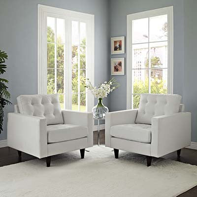Princess Armchair Leather Set Of 2 - living-essentials