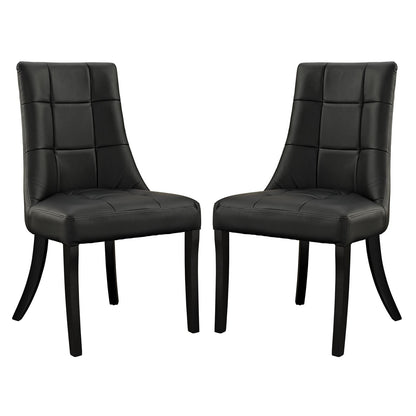 Majesty Vinyl Dining Chair Set of 2 - living-essentials