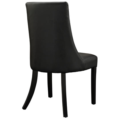 Majesty Vinyl Dining Chair Set of 2 - living-essentials