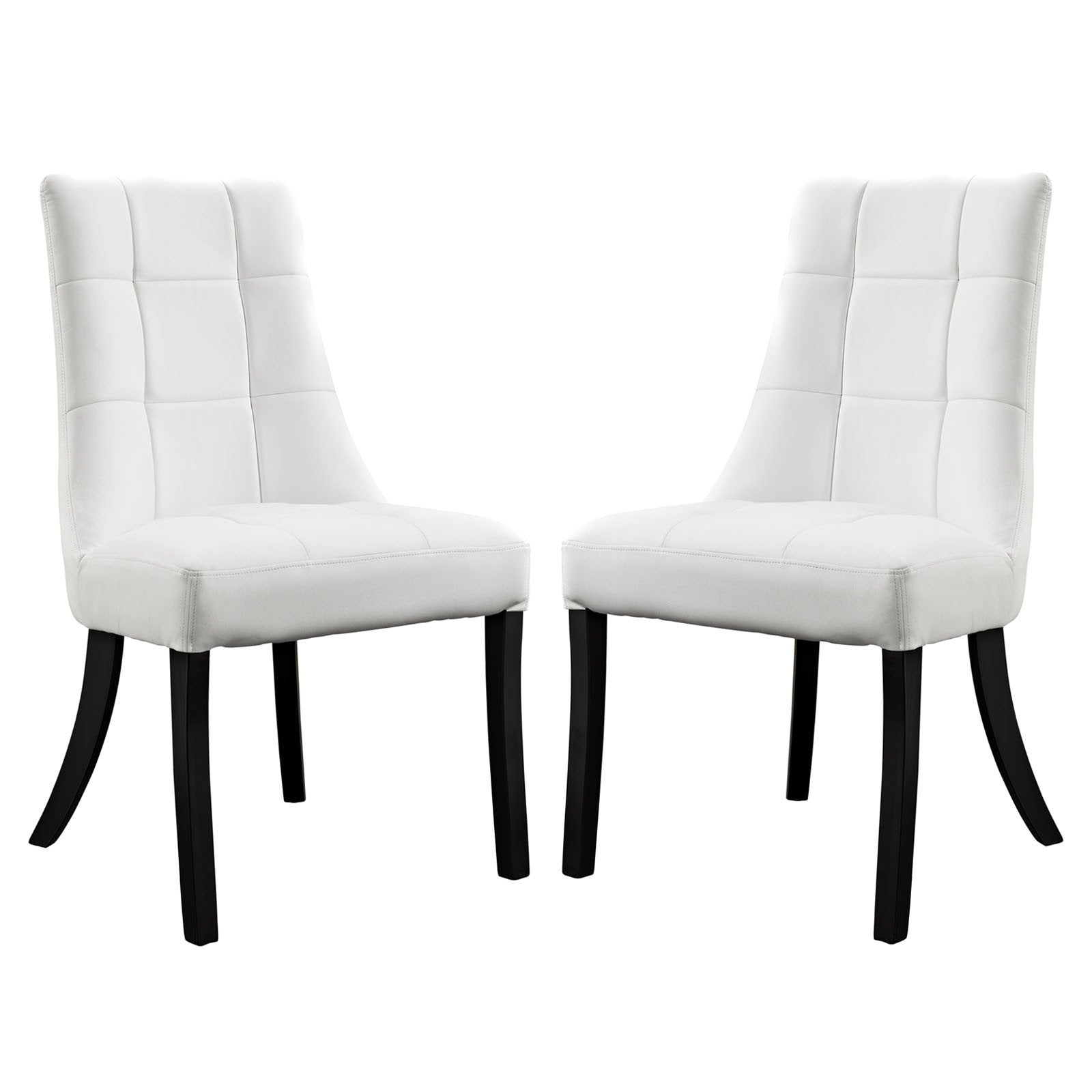 Majesty Vinyl Dining Chair Set of 2 - living-essentials