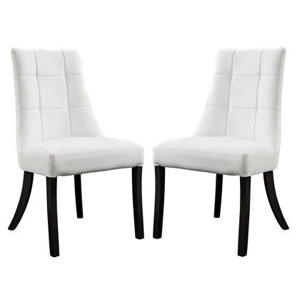 Majesty Vinyl Dining Chair Set of 2 - living-essentials