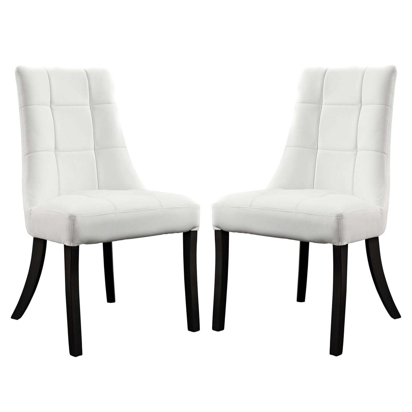 Majesty Vinyl Dining Chair Set of 2 - living-essentials