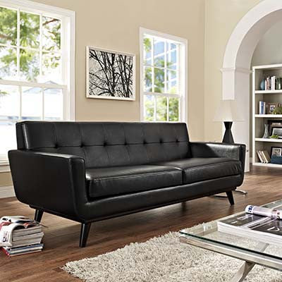 Nority Leather Sofa - living-essentials