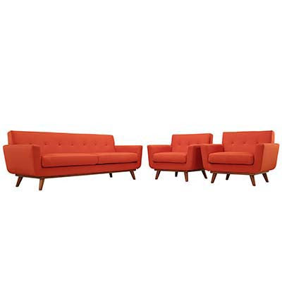 Metaple Armchairs And Sofa Set Of 3 - living-essentials